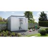Zahradní domek Biohort AVANTGARDE A2 180 x 260 x 218 cm Stříbrná metalíza Standardní dveře 1ks