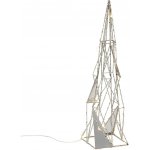 Pro-Tech shop Světelný LED stromeček 40cm geometrický 69695 – Hledejceny.cz