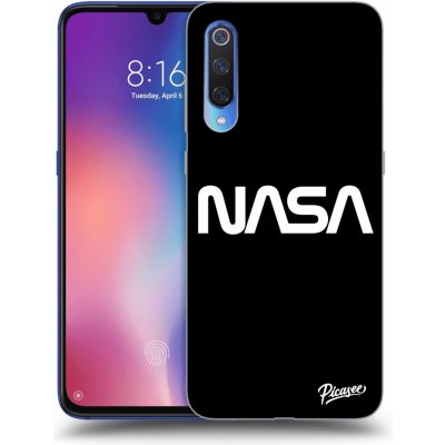 Pouzdro Picasee silikonové Xiaomi Mi 9 - NASA Basic černé – Hledejceny.cz