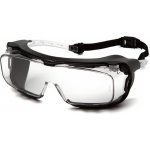 Ochranné brýle Pyramex Cappture ES9910STMRG s gumovým těsněním nemlživé čiré – Zboží Mobilmania