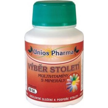 Unios Pharma Výběr století multivit.+ miner. 180 tablet