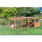 Trixie Venkovní výběh pro hlodavce XL s víkem 233 x 79 x 116 cm – Sleviste.cz