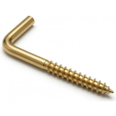 Skoba s vrutem do dřeva, 2,5x25 mm, pomosazená – Hledejceny.cz