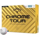 Callaway Chrome Tour Triple Track 24 bílé 12 ks – Zboží Mobilmania