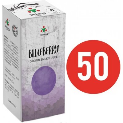 Dekang Fifty Blueberry 10 ml 0 mg – Hledejceny.cz