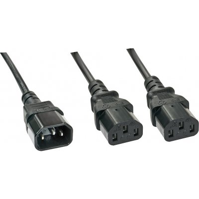 Lindy 1m černá 30363 – Zboží Živě