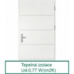 Erkado Lutter 1 Borovice Bílá 90 x 207,5 cm pravé – Zboží Dáma