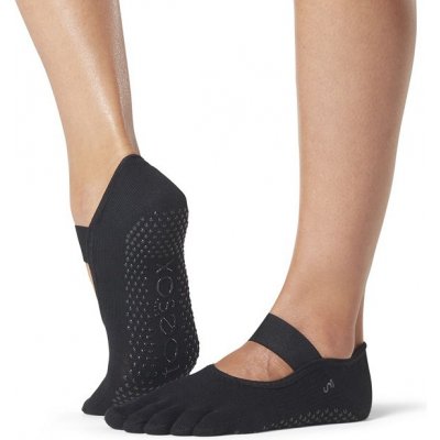 ToeSox prstové ponožky na jógu Mia Black – Zboží Mobilmania