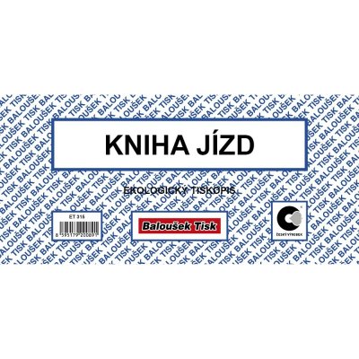 Baloušek Tisk ET315 Kniha jízd DL – Hledejceny.cz