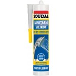 Soudal Sanitární neutrální silikon 310 g transparentní – Hledejceny.cz