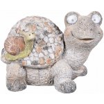 Želva solární polyresinová 23x16x16cm – Zboží Dáma