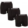 Boxerky, trenky, slipy Horsefeathers pánské trenky Frazier black 3Pack