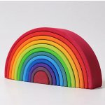 Montessori Ulanik dřevěná hračka "Rainbow Small" – Hledejceny.cz