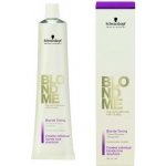 Schwarzkopf Professional BlondMe Bond Enforcing Blonde Toning Creative Pastel Tones tónovací barvy pro pastelové blond odstíny Steel Blue 60 ml – Sleviste.cz