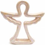 Indecor Anděl keramický růžová 15x3x16 cm X07920 – Hledejceny.cz