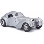 Atlantic Bburago Bugatti stříbrná 1:24 – Hledejceny.cz