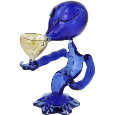 dreamliner Bong skleněný alien 15 cm – Sleviste.cz