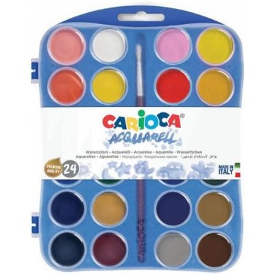 Carioca vodové barvy 24 ks