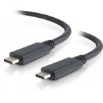 PremiumCord USB-C kabel (USB 3.2 generation 2x2, 5A, 100W, 20Gbit/s) černý, 1m – Zboží Živě