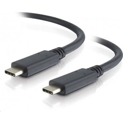 PremiumCord USB-C kabel (USB 3.2 generation 2x2, 5A, 100W, 20Gbit/s) černý, 1m – Zboží Živě