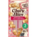 Churu Cat Bites Chicken wraps&Tuna Salmon Purée 3 x 10 g – Hledejceny.cz