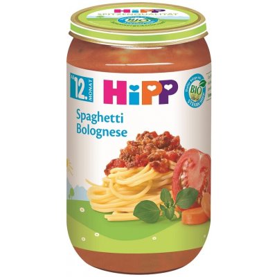 Hipp BIO boloňské špagety dětský příkrm 250 g – Hledejceny.cz