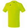 Pánské sportovní tričko Erima Performance triko krátký rukáv žlutá neon