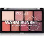 Revuele Eyeshadow Collection paleta očních stínů Warm Sunset 15 g – Zboží Mobilmania