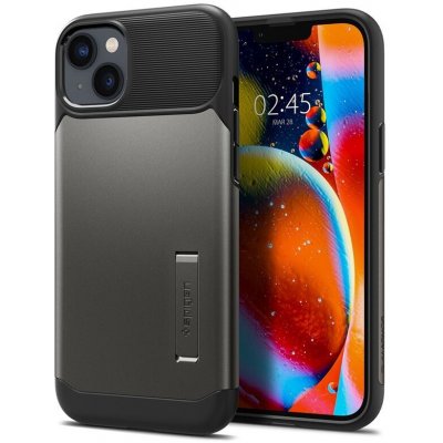 Pouzdro Spigen Slim Armor iPhone 14 Plus - šedé – Hledejceny.cz