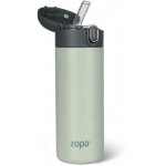 Zopa Termoska na tekutiny s brčkem 400 ml Pistacio green – Zboží Dáma