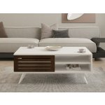 Asir GRANDE 42x100 cm bílá hnědá – Zbozi.Blesk.cz