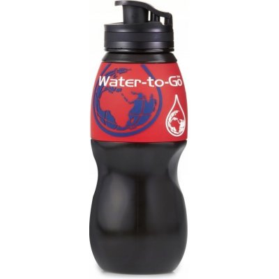 Water-to-Go 0,75l červená – Zboží Mobilmania