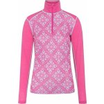 KARI TRAA ISELIN Dámské merino triko růžová – Zboží Mobilmania