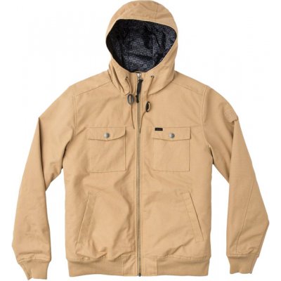 RVCA Hooded Bomber II Dark Sand