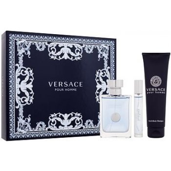 Versace Pour Homme EDT 100 ml + EDT 10 ml + sprchový gel 150 ml dárková sada