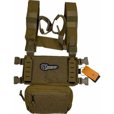 Tactical Gear bandalír CORE Coyote Brown Conquer – Zboží Mobilmania