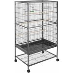 TecTake 402287 voliéra 131 cm antracit – Zboží Dáma