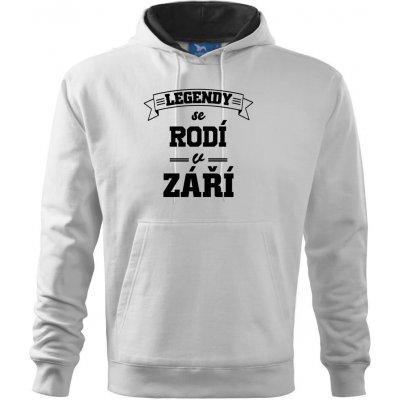 Legendy se rodí v září Cape s kapucí Bílá