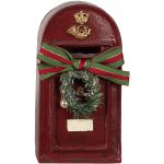 Clayre&Eef Clayre & Eef figurka poštovní schránka 8x6x15 cm červená polyresinová – Hledejceny.cz