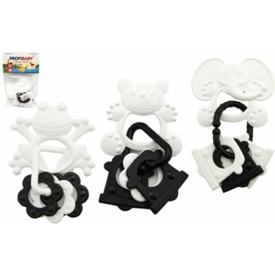 Profibaby zvířátka s přívěsky černobílá – Zbozi.Blesk.cz