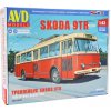 Sběratelský model AVD Stavebnice Trolejbus Škoda 9TR 1:43