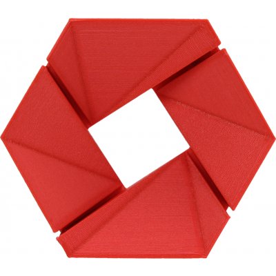 3DJAKE easyPETG Matte Red 1,75 mm 1000 g – Zboží Živě