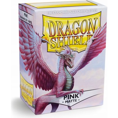 Arcane Tinmen Dragon Shield Matt Sleeves Pink obaly 100 ks – Zboží Mobilmania