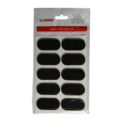 DOMINO - Filcová podložka U Filc 20x44 -10ks hnědá – Hledejceny.cz