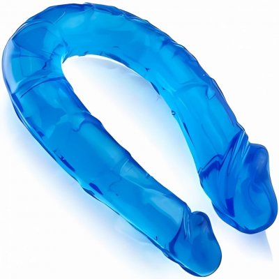 Sensual Double dong modrá 29 cm