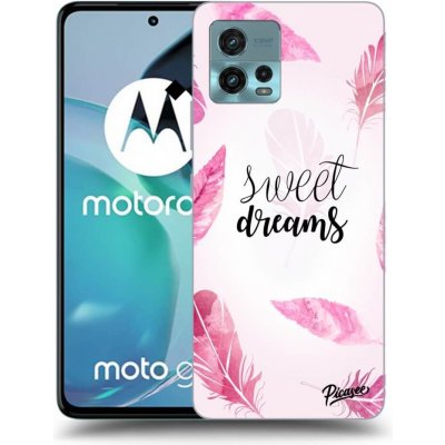Pouzdro Picasee silikonové Motorola Moto G72 - Sweet dreams černé