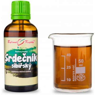 Bylinné kapky Pavlovy bylinné kapky Srdečník sibiřský TCM tinktura 50 ml – Hledejceny.cz