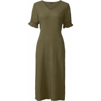 Esmara dámské šaty olivová – Zboží Dáma