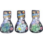 Skleněné kuličky cvrnkací mramorované modré – Hledejceny.cz