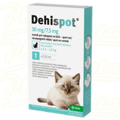 Dehispot 30 mg/7,5 mg spot-on 1 x 0,35 ml – Hledejceny.cz